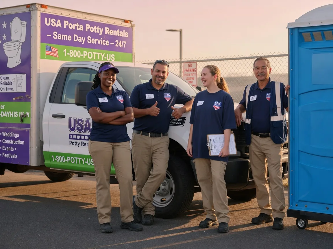 Porta Potty Rental company in East Concord, NY